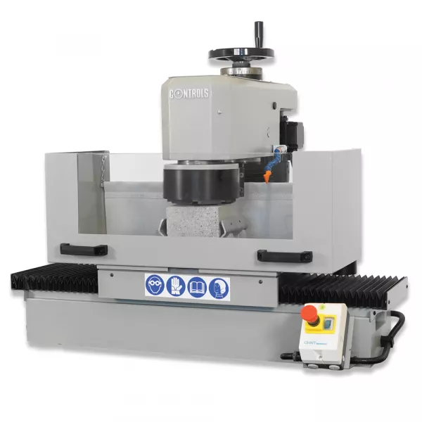 Bench grinding machine for cubic specimens, cylindrical specimens, cores and ceramic materials
